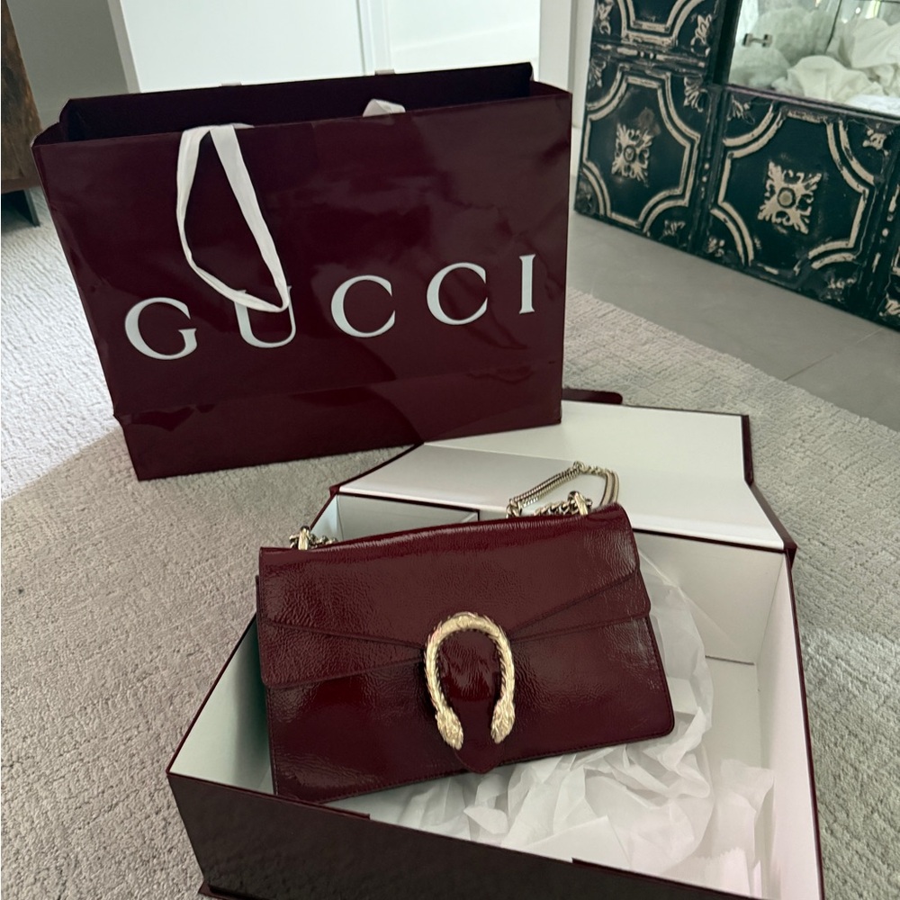 Gucci Dionysus Ancora Patent Small
